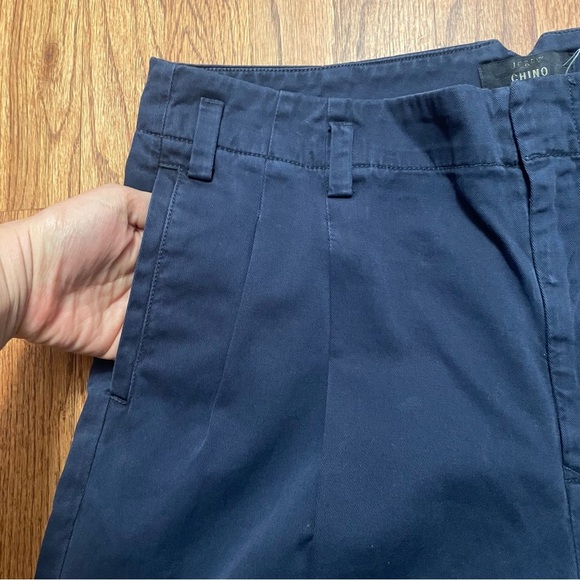 NWT J. Crew Chino cotton double pleated crop pants size 16 - Picture 3 of 14